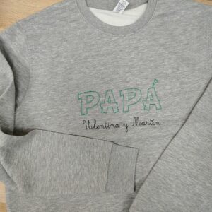 Sudadera bordada presonalizada 4