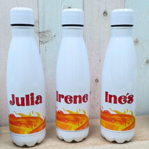 Botella Hogueras llamas