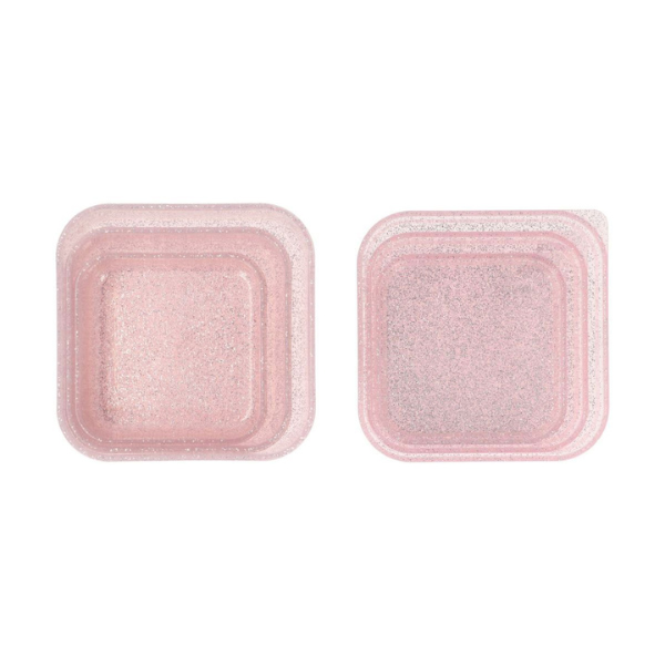 3 Cajas Almuerzo Glitter